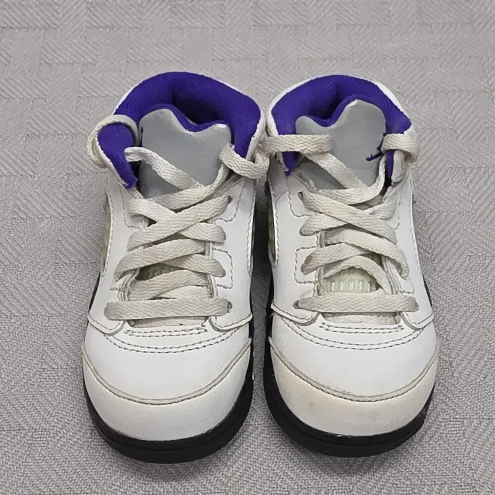Nike Air Jordan 5 Retro Dark Concord Kids Size 7c 440890-141